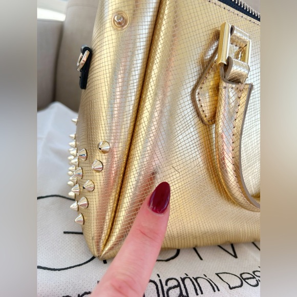 GUM Gianni Chiarini Gold Hand Purse - Picture 9 of 11